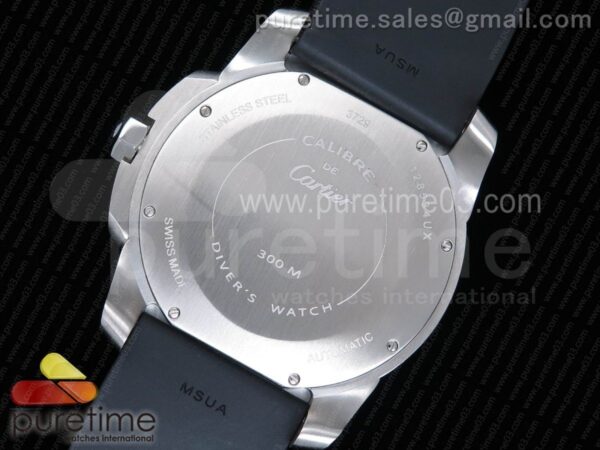 Calibre De Cartier Diver SS Black JJF - Image 15