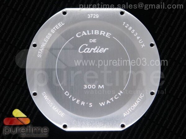 Calibre De Cartier Diver SS Black JJF - Image 16