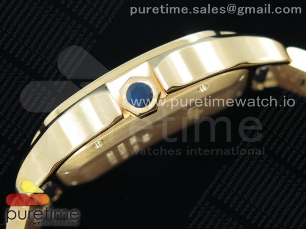 Santos de Cartier 40mm YG 2018 BVF - Image 5