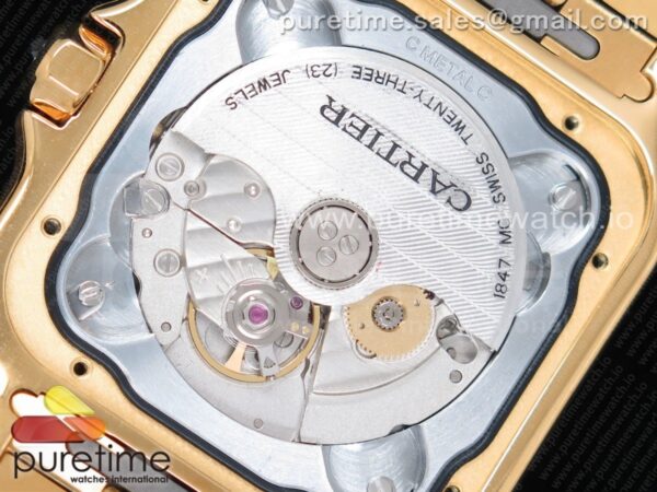 Santos de Cartier 40mm YG 2018 BVF - Image 20