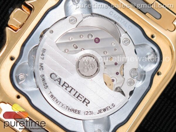Santos de Cartier 40mm YG 2018 BVF - Image 21