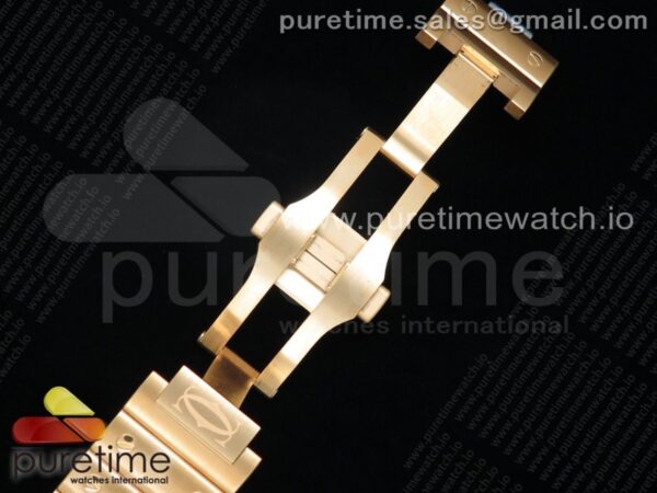 Santos de Cartier 40mm YG 2018 BVF - Image 17
