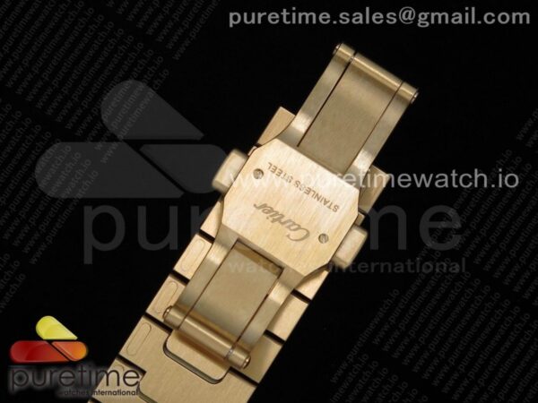 Santos de Cartier 35mm YG Diamonds Bezel BVF - Image 14