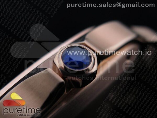 Santos de Cartier 35mm RG Diamonds Bezel BVF - Image 6