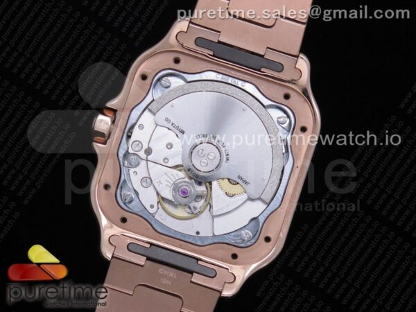 Santos de Cartier 35mm RG Diamonds Bezel BVF - Image 21