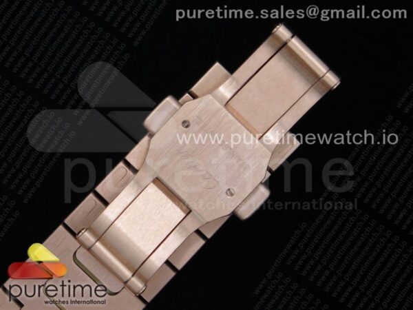 Santos de Cartier 35mm RG Diamonds Bezel BVF - Image 15