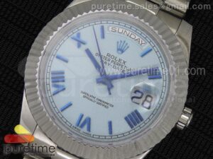 Day Date II SS Light Blue