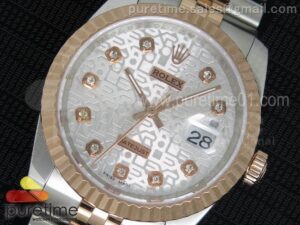 DateJust SS/RG Silver