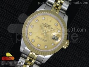 Ladies DateJust SS Yellow