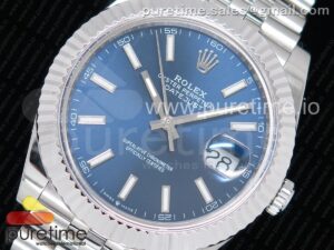 DateJust Men SS Blue