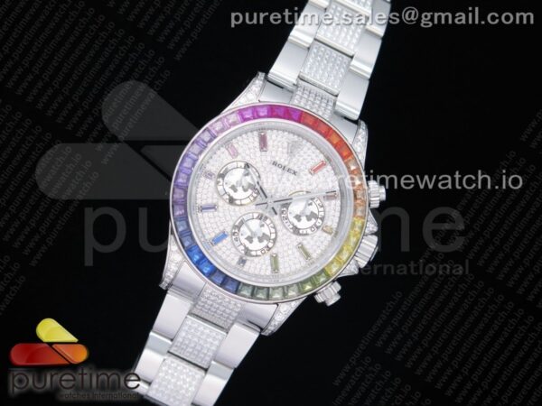 Daytona SS Full Paved Diamonds OMF - Image 2