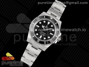 Submariner 114060 No Date ZZF 1:1 Best Edition 904L SS Case and Bracelet SA3130 V3