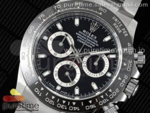 Daytona 116500 BTF 1:1 Best Edition 904L SS Case and Bracelet Black Dial SA4130