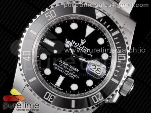 Submariner 116610 LN Black Ceramic Clean Factory 1:1 Best Edition 904L SS Case and Bracelet VR3135