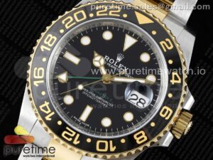 GMT-Master II 116713 Two Tone SS/YG 904L Steel Clean 1:1 Best Edition VR3186 CHS