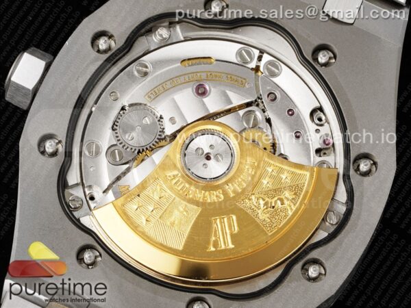 Royal Oak 37mm 15450 SS APSF 1:1 Best Edition Blue Textured Dial on SS Bracelet SA3120 Super Clone - Image 26