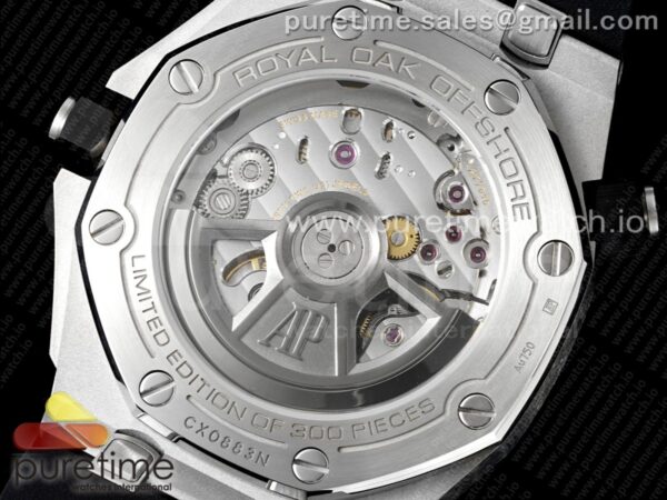 Royal Oak Offshore Diver 15720 SS APSF 1:1 Best Edition Black Dial Ceramic Bezel on Black Rubber Strap A4308 Super Clone - Image 20