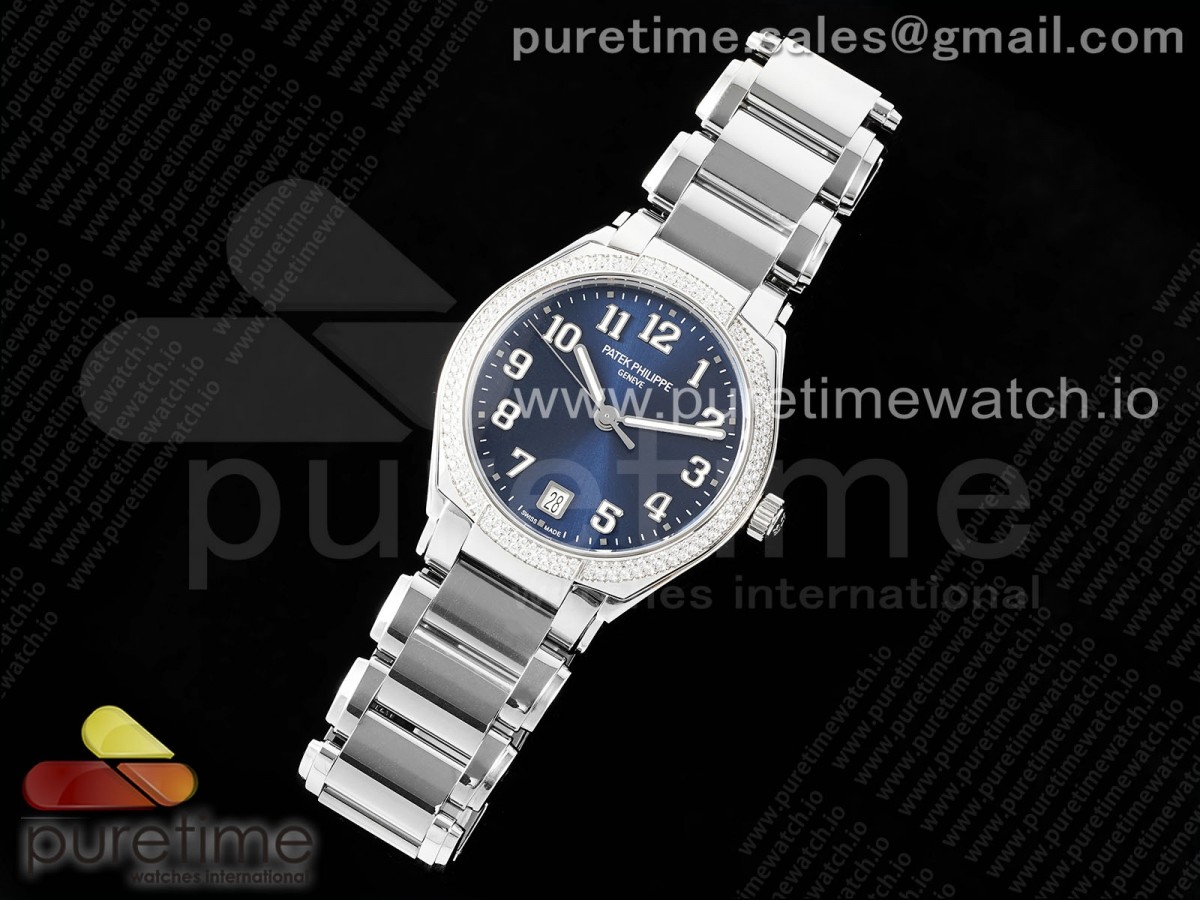 Twenty~4 7300/1200A SS PPF 1:1 Best Edition Blue Dial on SS Bracelet 324CS - Image 2