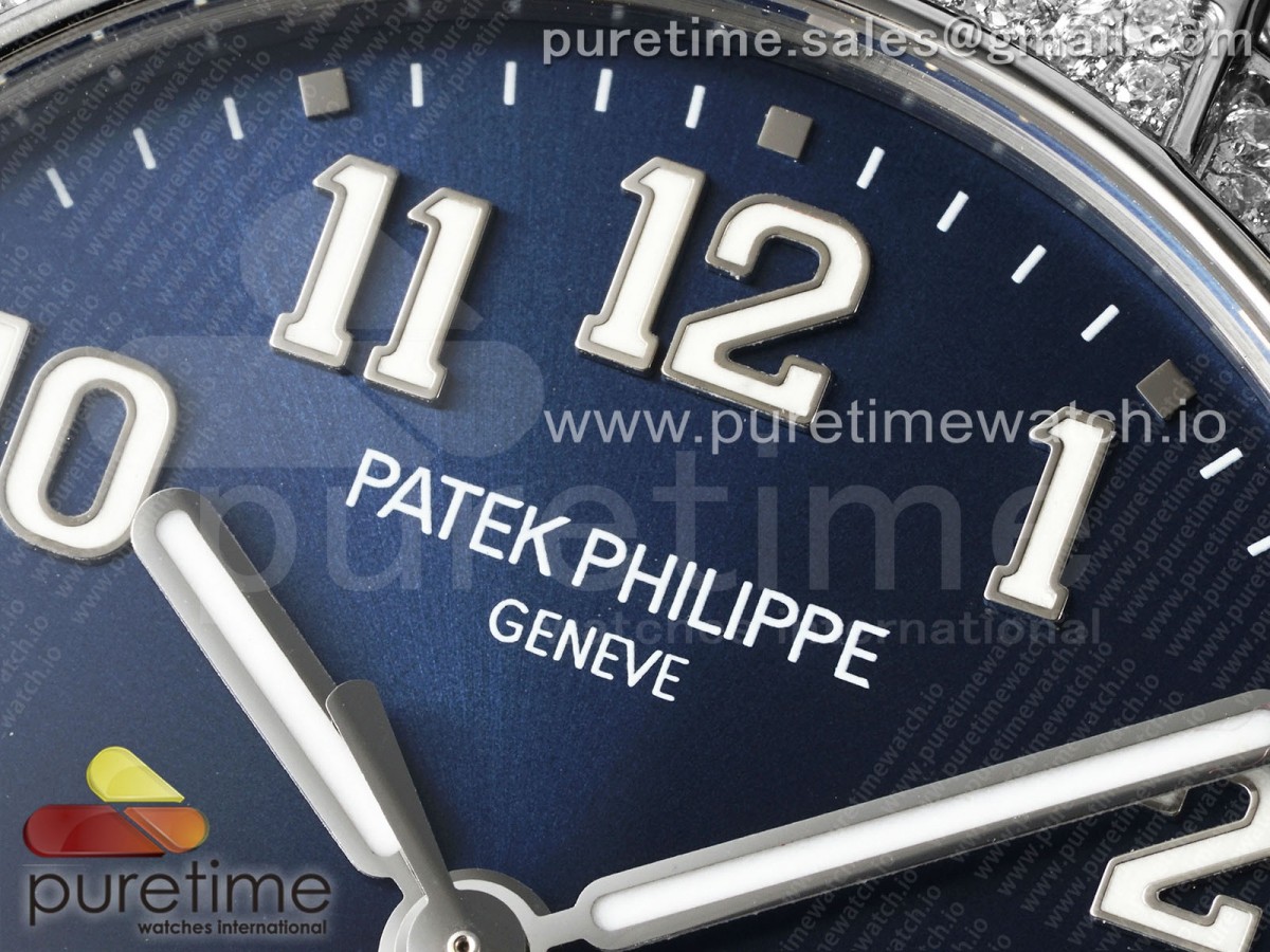 Twenty~4 7300/1200A SS PPF 1:1 Best Edition Blue Dial on SS Bracelet 324CS - Image 5