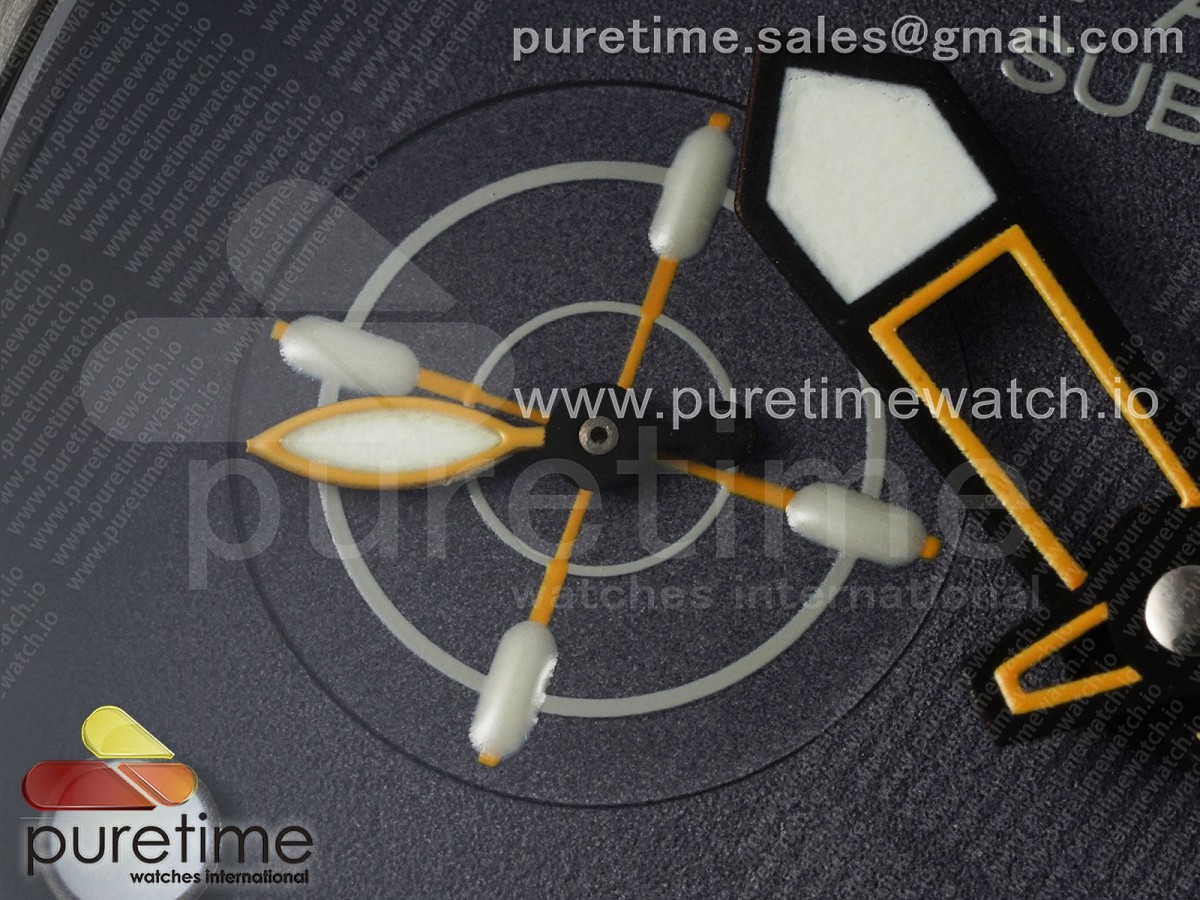 PAM1323 Y 44mm Submersible VSF 1:1 Best Edition Gray Dial on Rubber Strap P.9011 Clone - Image 7