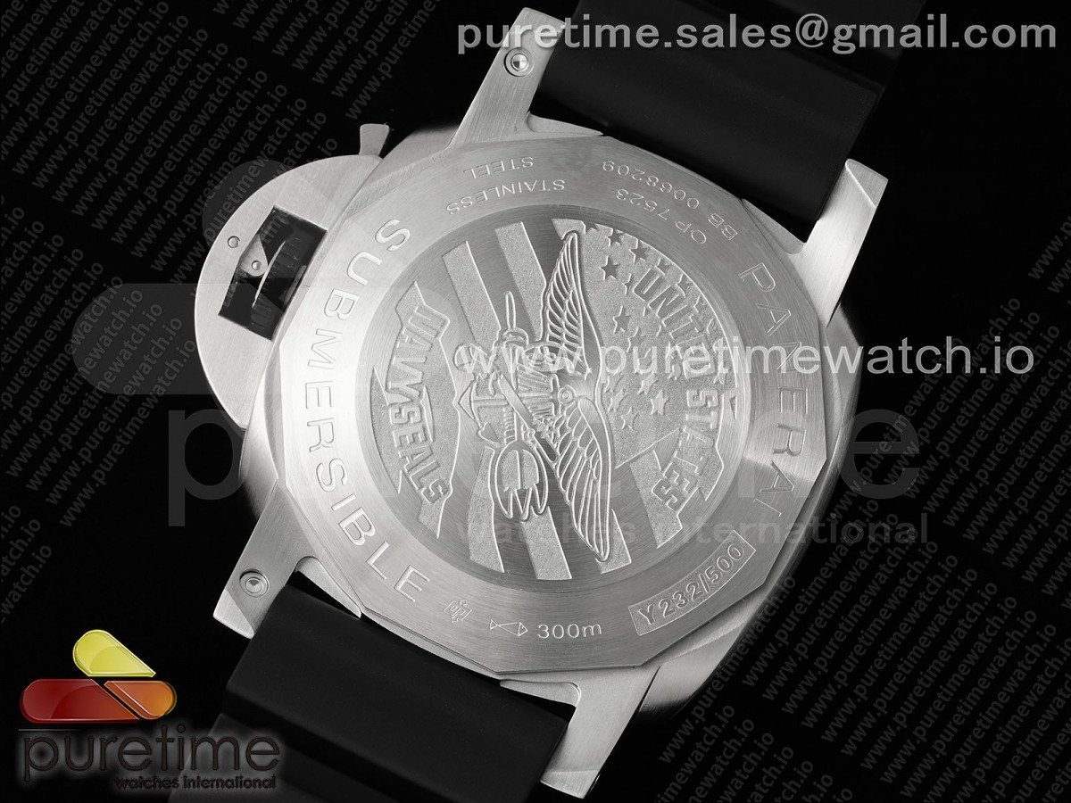 PAM1323 Y 44mm Submersible VSF 1:1 Best Edition Gray Dial on Rubber Strap P.9011 Clone - Image 16
