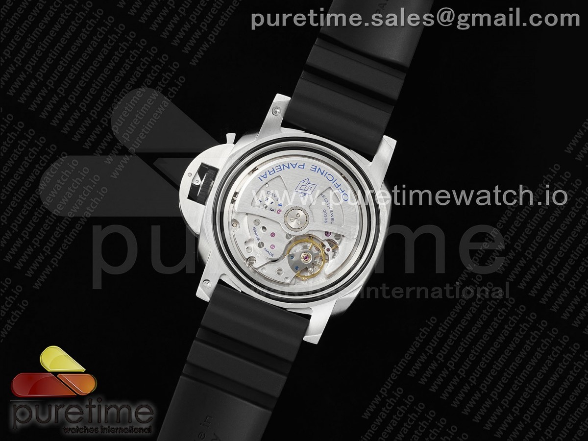 PAM1323 Y 44mm Submersible VSF 1:1 Best Edition Gray Dial on Rubber Strap P.9011 Clone - Image 17