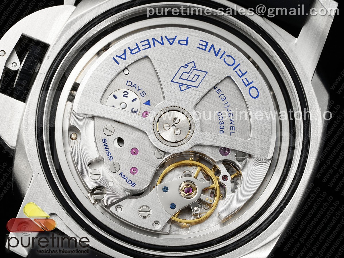 PAM1323 Y 44mm Submersible VSF 1:1 Best Edition Gray Dial on Rubber Strap P.9011 Clone - Image 19
