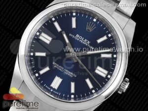 Oyster Perpetual 124300 36mm Clean 1:1 Best Edition 904L Steel Blue Dial VR3230