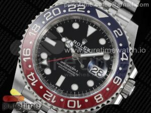 GMT-Master II 126710 BLRO Blue/Red Ceramic Clean Factory Best Edition on Oyster Bracelet DD3285 CHS V2