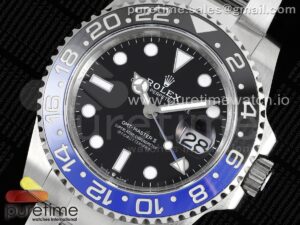 GMT-Master II 126710 BLNR Black/Blue Ceramic JDF Best Edition on SS Oyster Bracelet VR3285 V6