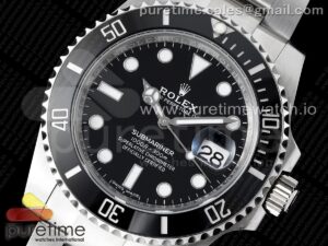 Submariner 40mm 116610LN Black Ceramic 904L Steel AR+F 1:1 Best Edition VR3135