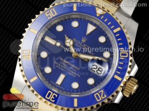 Submariner 116613 LB Blue Ceramic AR+F 1:1 Best Edition 904L SS Case and Bracelet VR3135