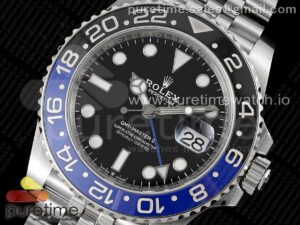 GMT-Master II Batman 126710 BLNR Blue/Black Ceramic Clean Factory Best Edition on Jubilee Bracelet VR3285 CHS