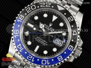 GMT-Master II Batman 126710 BLNR Blue/Black Ceramic 904L ARF 1:1 Best Edition on Jubilee Bracelet SH3285 CHS