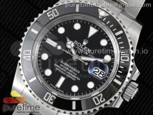 Submariner 40mm 116610 LN Black Ceramic 904L Steel RAF 1:1 Best Edition VR3135