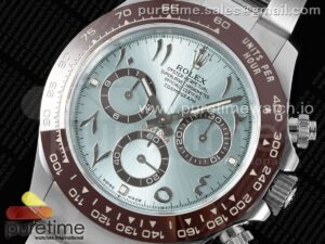 Daytona 116506 QF 1:1 Best Edition Ice Blue Arabic Dial on SS Bracelet SH4130 V3 (Gain Weight)