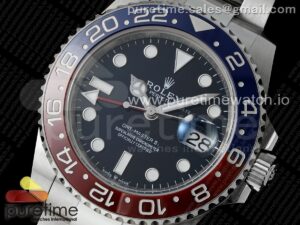 GMT Master II 126719 BLRO 904L SS APSF 1:1 Best Edition Blue Dial on Oyster Bracelet VR3285 CHS