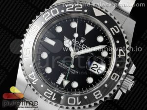 GMT-Master II 126710 GRNR Black/Gray Ceramic 904L Steel Clean 1:1 Best Edition on Oyster Strap DD3285