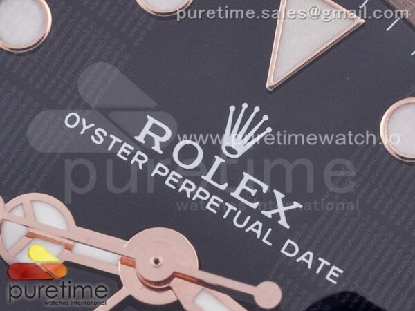 GMT-Master II Rootbeer 126715 CHNR Black/Brown Ceramic Clean Factory Best Edition Wrapped RG Gold Case and Bracelet A2836 - Image 4