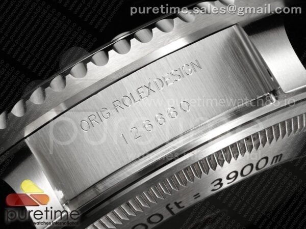Sea-Dweller 4000 126600 ARF Best Edition Black Dial on SS Bracelet A3235 - Image 15
