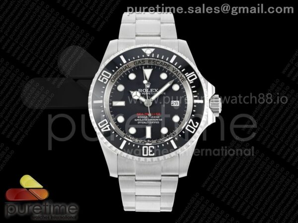 Sea-Dweller 4000 126600 ARF Best Edition Black Dial on SS Bracelet A3235 - Image 4