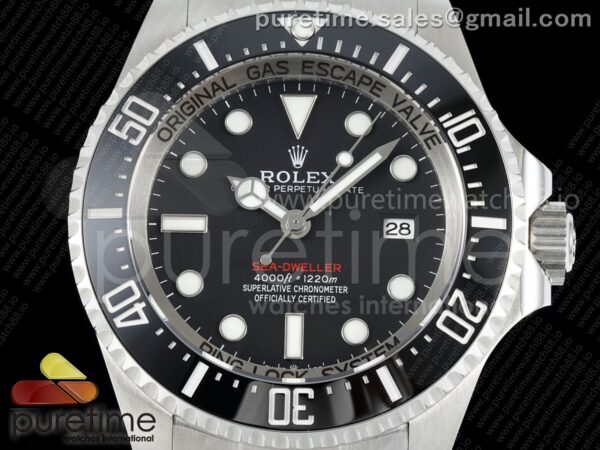 Sea-Dweller 4000 126600 ARF Best Edition Black Dial on SS Bracelet A3235 - Image 2