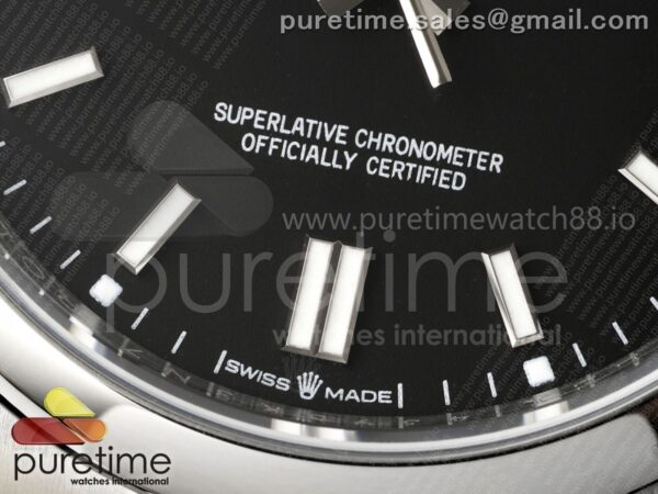 Oyster Perpetual 126000 36mm VSF 1:1 Best Edition 904L Steel 2025 Black Dial VR3230 - Image 10