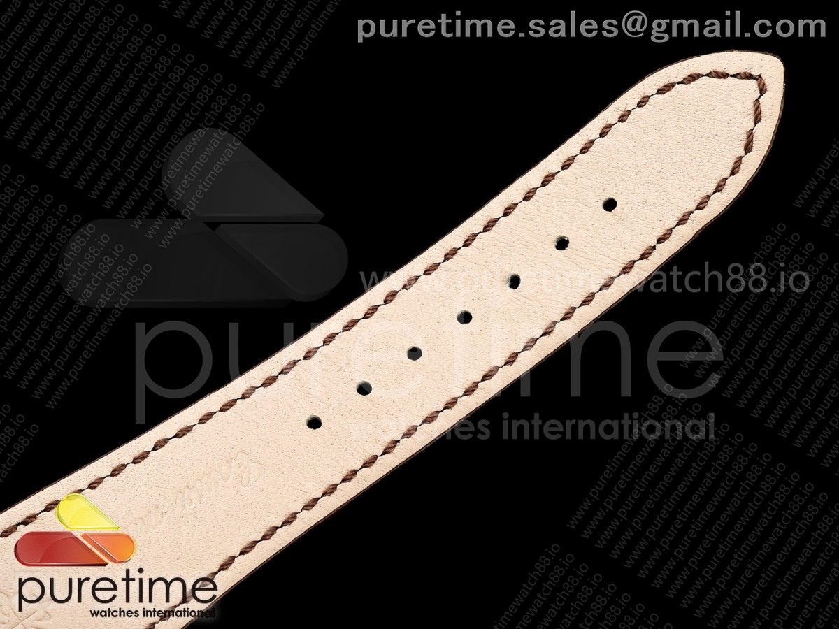Nautilus 5711 RG DDF 1:1 Best Edition White Dial on Brown Leather Strap DD324 Super Clone (Weighted - Image 11
