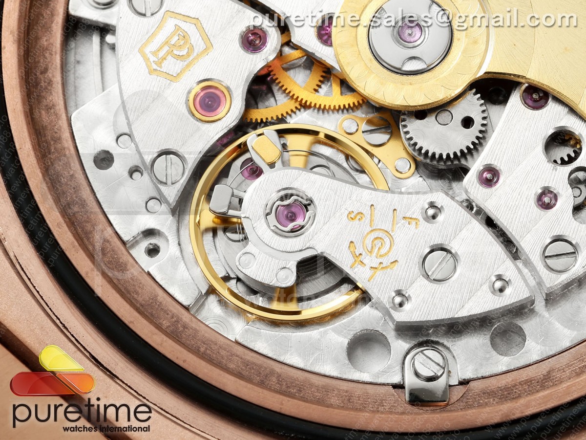 Nautilus 5711 RG DDF 1:1 Best Edition White Dial on Brown Leather Strap DD330 Super Clone (Weighted) - Image 15