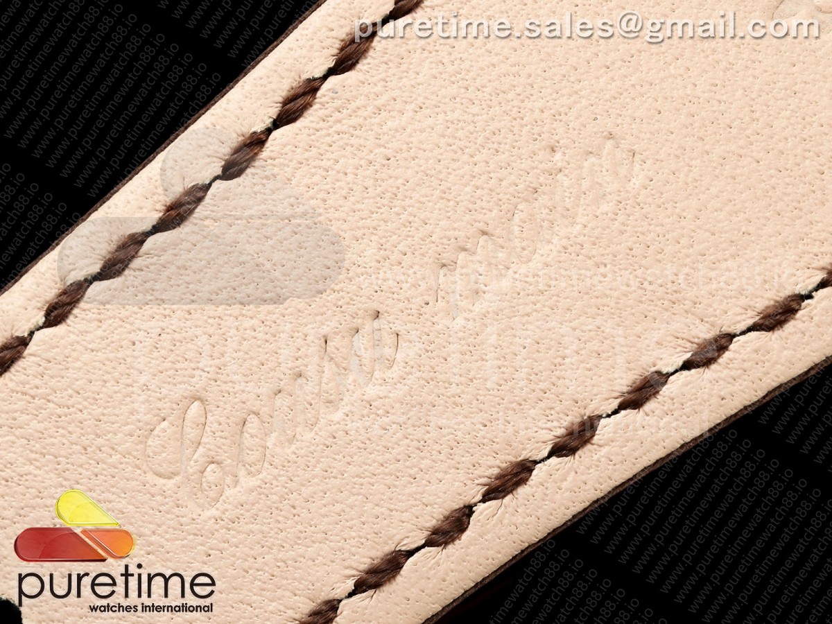 Nautilus 5711 RG DDF 1:1 Best Edition White Dial on Brown Leather Strap DD330 Super Clone (Weighted) - Image 11