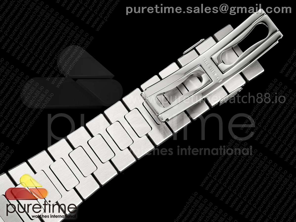 Nautilus 5711 VAF 1:1 Best Edition SWF Blue Dial Tiffany Stemp on SS Bracelet DD324 Super Clone (Mod) - Image 6