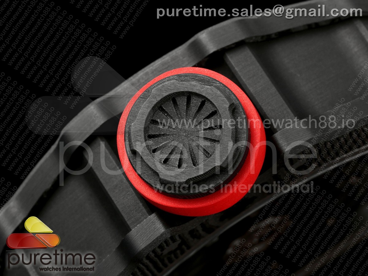 RM035-02 VAF 1:1 Best Edition on Red Rubber Strap RMAL1 Super Clone Free Sprung with MOD Case - Image 18