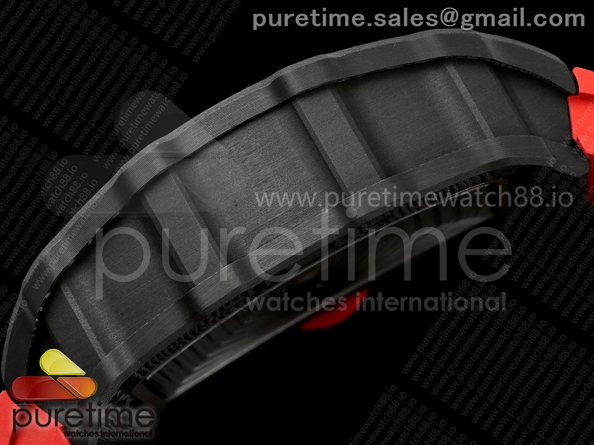 RM035-02 VAF 1:1 Best Edition on Red Rubber Strap RMAL1 Super Clone Free Sprung with MOD Case - Image 19