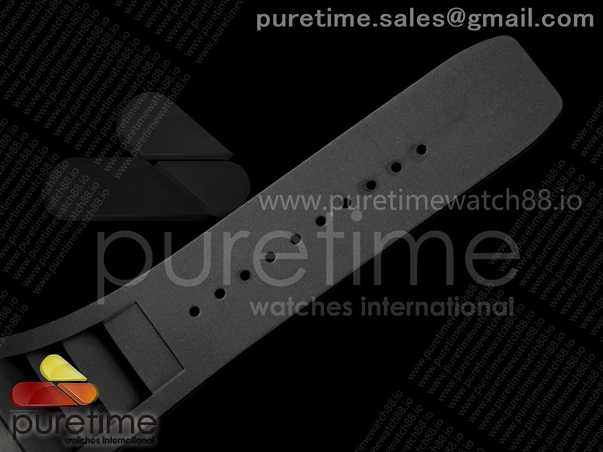 RM035-02 VAF 1:1 Best Edition on Black Rubber Strap RMAL1 Super Clone NON Free Sprung with MOD Case - Image 8